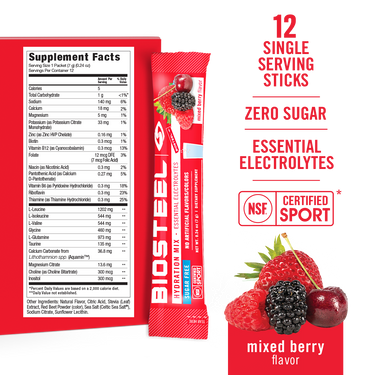 HYDRATION MIX / Mixed Berry - 12 Servings